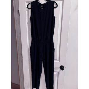 European Culture jumpsuit sz small navy dressy classy cute
